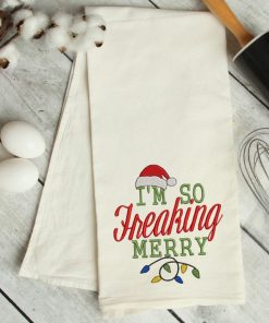I'm so freaking Merry Embroidery Design