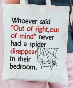 Spider Disappear in their Bedroom Embroidery Design
