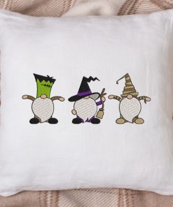 Spooky Gnomes Embroidery Design