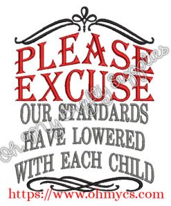 Standards Have Lowered Embroidery Design