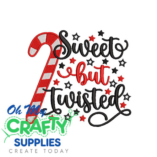 Sweet but Twisted 1015 Embroidery Design