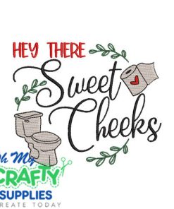 Sweet Cheeks 229 Embroidery Design
