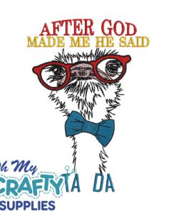 TADA Embroidery Design