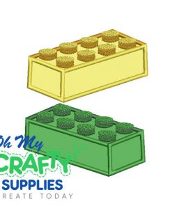 Tiny Building Blocks Embroidery Design