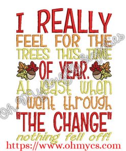 The Change Embroidery Design