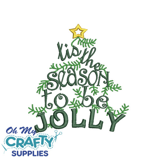 Tis the Season 1123 Embroidery Design