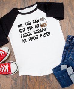 Fabric Scraps as Toilet Paper Embroidery Design