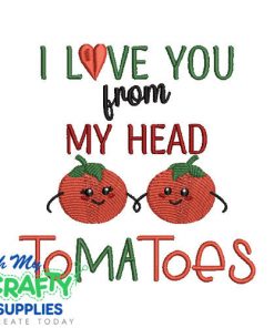 Tomatoes 622 Embroidery Design