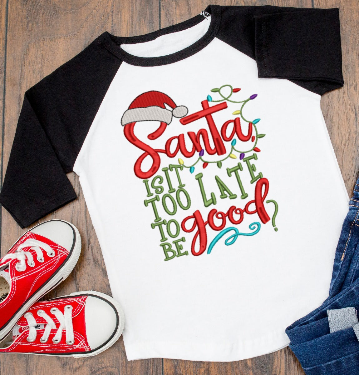 Too late to be good 2020 Embroidery Design