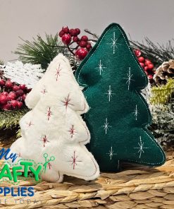 In The Hoop Plush Tree Embroidery Design