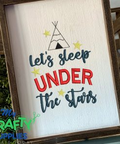 Under the Stars 2021 Embroidery Design