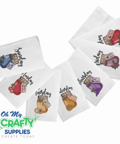 Jam Days of the Week Set Embroidery Designs