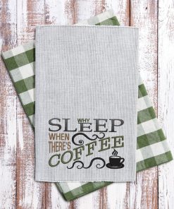 Why Sleep when Coffee 2020 Embroidery Design