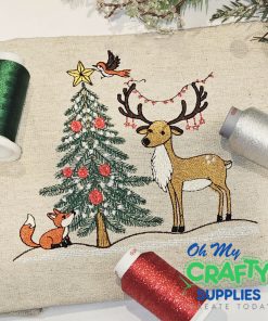 Winter Critters 1120 Embroidery Design