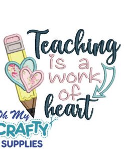 Work of Heart 5722 Applique Design