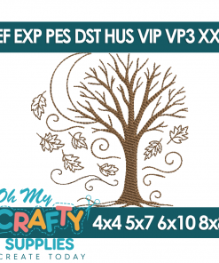 Autumn Whispers Embroidery Design