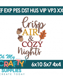 Crisp Air Embroidery Design