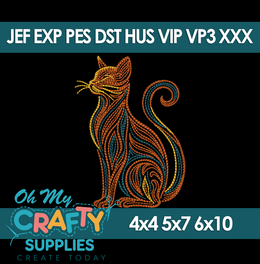 Mystic Whiskers 9325 Embroidery Design