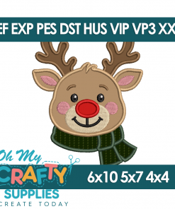 Reindeer 2025 Embroidery Design
