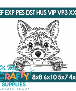 Rusty Whiskers Embroidery Design