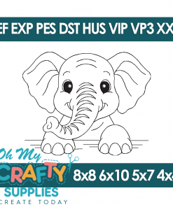 Trunky Doodle Embroidery Design