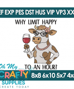 Why Limit Happy Embroidery Design