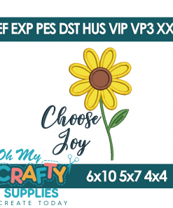 Choose Joy 1115 Embroidery Design