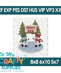 Santa's Village Merry Rink Block