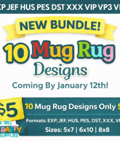 Sip & Stitch Mug Rug Bundle