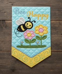 Alternative view of ITH Spring Mini Hanger Banners- set of 3