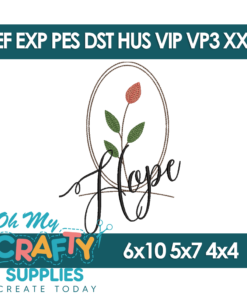 New Hope Embroidery Design