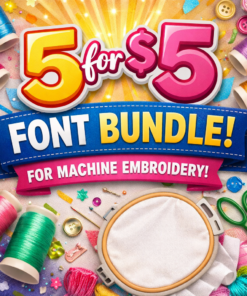 5 for $5 Font Bundle