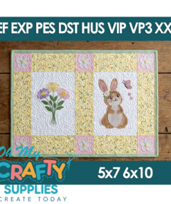 ITH Bunny Placemat