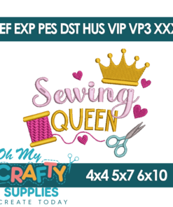 Sewing Queen 26 Embroidery Design