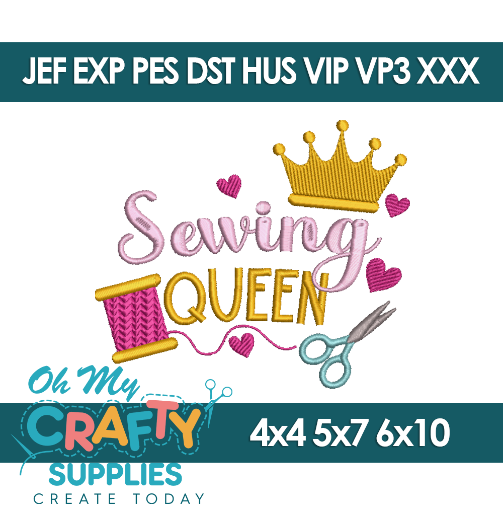 Sewing Queen 26 Embroidery Design