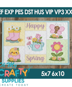 ITH Happy Spring Placemat Design