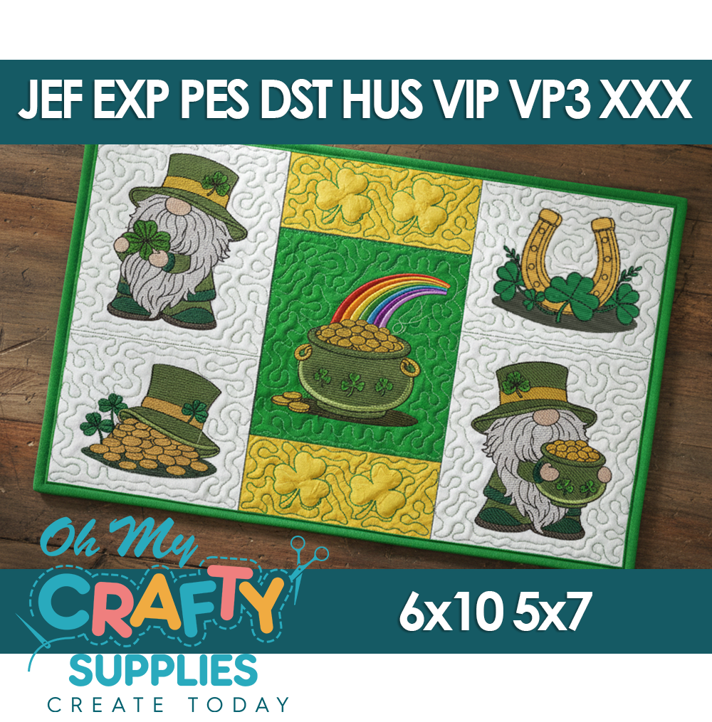 ITH St. Patrick's Day Placemat Design