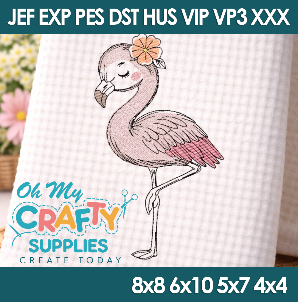 10 Cute Sketch Animal Embroidery Design - Image 6