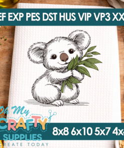 Sketch Koala 26 Embroidery Design