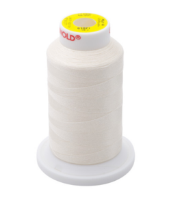 61071 - Off White Polyester Embroidery Thread - 60 Wt. 1,650 yd. Cone