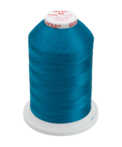 1096-Dk. Turquoise Sulky™ Rayon Thread 40 Wt. 5,500 yd. Cone