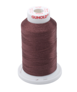 61214 - Medium Chestnut Polyester Embroidery Thread - 40 Wt. 1,100 yd. Cone