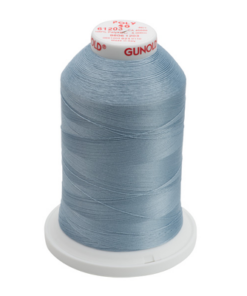 61203 - Light Weathered Blue Polyester Embroidery Thread - 40 Wt. 5,500 yd. Cone