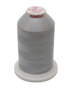 61434 - Light London Fog Polyester Embroidery Thread - 40 Wt. 5,500 yd. Cone