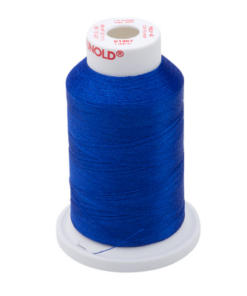 61467 - Dark Cerulean Blue Polyester Embroidery Thread - 40 Wt. 1,100 yd. Cone
