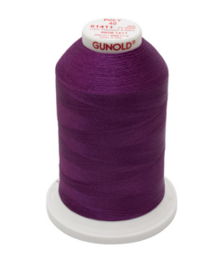 61411 - Medium Violet Polyester Embroidery Thread - 40 Wt. 5,500 yd. Cone