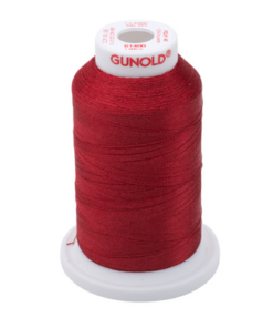 61400 - Carmine Red Polyester Embroidery Thread - 40 Wt. 1,100 yd. Cone