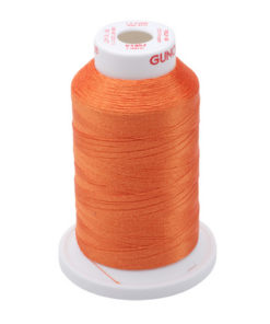61457 - Fireworks Orange Polyester Embroidery Thread - 40 Wt. 1,100 yd. Cone