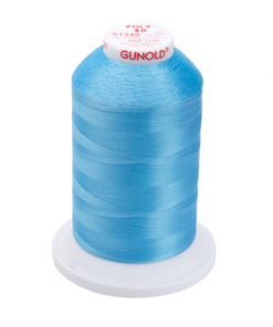 61249 - Cornflower Blue Polyester Embroidery Thread - 40 Wt. 5,500 yd. Cone