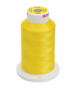 61187 - Mimosa Yellow Polyester Embroidery Thread - 60 Wt. 1,650 yd. Cone